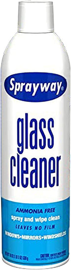 Sprayway Ammonia-Free Glass Cleaner, Foaming Action - Streakless Shine, 15 Ounce (Pack of 1)
