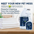 Pet Stain and Odor Remover - Cat Urine Enzyme Cleaner Destroyer, Urine Destroyer for Dogs, Pet Urine Enzyme Cleaner - 160 Oz