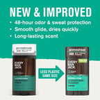 Every Man Jack Men’s Sea Minerals + Citron Antiperspirant Deodorant – New & Improved Formula – Smooth Glide, 48-Hour Odor & Sweat Defense– 2.6 oz (2 Pack)