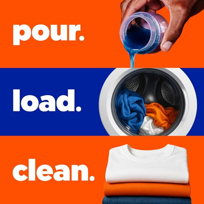 Tide Laundry Detergent Liquid, Original Scent, 80 Loads, 105 FL OZ, Works on 100% of Common Stains, Laundry Soap, Liquid Laundry Detergent