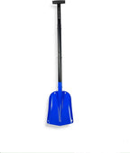 PUFFERFISH Really Big Sand Shovel - Lightweight Collapsible 4 Piece Aluminum Shovel for Beach - Customizable to 3 Different Lengths - Ideal for Sand Castles
