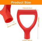 Shovel D Grip Handle, 32mm Inner Diameter Plastic Spade Handle for Digging Raking Tools