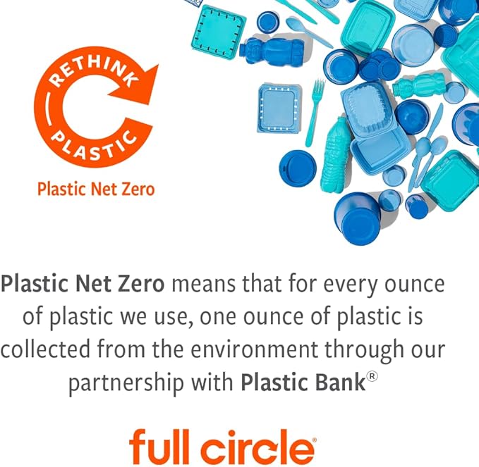 Full Circle Be Good Bamboo Handle Dish Brush – Sustainable Kitchen Cleaning with Tough Bristles - Natural Dish Scrubber & Cast Iron Cleaner - Long Handle Brush for Dishes, Pots, and Pans, White