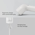 Steamery Handheld Clothes Steamer Cirrus X, 1200W, Steam Output 20g/min, Heat up in 20 Seconds, Portable, Minimalistic, Scandinavian design, White