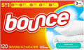Bounce Fabric Softener Dryer Sheets, Fresh Linen, 120 Count(Pack of 3)