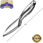 Gorilla Easy Connect Heavy Duty Garden Tools with Digging Trowel, Transplant Trowel and Cultivator Hand Rake Solid One Piece Cast Aluminum Construction