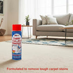 Carpet Spot Remover, Stain and Red wine Remover and Spot Treatment for Oil, Grease, Urine, Cleaning Performance for Rugs, Upholstery, Fabrics (18 Fl Oz (Pack of 1))