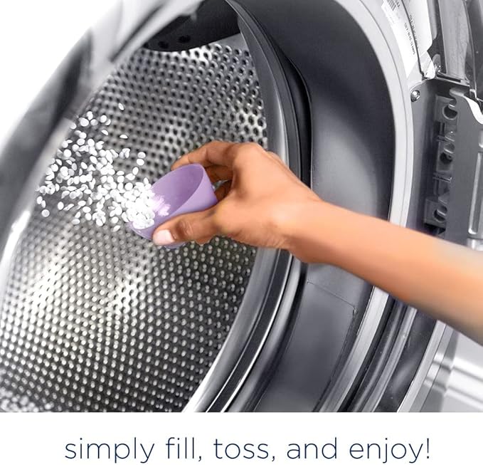 Downy Light Laundry Scent Booster Beads, White Lavender Scent, 18.2 OZ, In-wash fabric beads designed to be gentle with a light boost of scent, No Heavy Perfumes