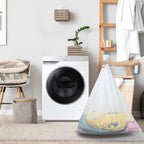 Vivifying Mesh Laundry Bags, 2 Pack XXXL Extra Large Honeycomb Laundry Bags with Zipper for Washing Machine, Coats, Stuffed Toys, Blanket, Sweater, Delicates Clothes