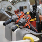 Klein Tools BAT20CD 20V Battery-Operated 1/4-Inch Impact Driver, Compact Design for Excellent Control in Tight Spaces (Tool Only)