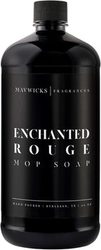 Fragrances - Luxury Mop Soap (Enchanted Rouge) 32 Oz – Enchanted Rouge Scented Floor Cleaner for Mopping – Pet Safe, Best Smelling Mop Detergent for All Surfaces