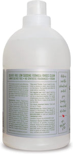 Rebel Green Organic Laundry Detergent - Natural Laundry Soap - Liquid Laundry Detergent with Dispenser Cup - Gentle Laundry Detergent - Fresh Unscented Soap - (68 Load Bottles, 2 Pack)