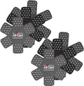 All-Clad Premium Cookware Protectors: Pot and Pan Protectors for Kitchen Organization - Perfect for Cast Iron, Steel, or Glass, 6-Piece, Black/Gray