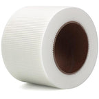 LLPT Drywall Repair Fiberglass Tape 4” x 100 Feet Industrial Grade Extra Strength Fiber Mesh Heavy Duty Self Adhesive for Seam Patch Wall Crack Seam Repair Color White (DRF410)