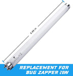 Bluex Bulbs 4 Pack Bug Zapper Replacement Lamp Bulb Light Tube 10W for 20W Electronic Bug Zapper T8 Fluorescent Light Tube Replacement Bulb for Bug Zapper