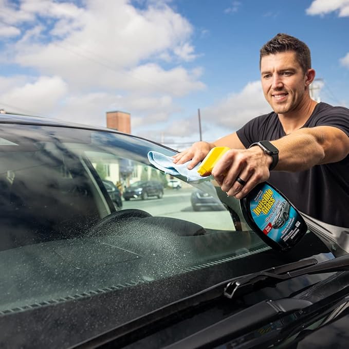 Invisible Glass 92164-6PK Premium Glass and Window Cleaner for Auto and Home Cleans Glass, Windows, Windshields, Navigation Screens, and More, Streak-Free, Ammonia-Free, Tint-Safe, 22 Fl Oz, Pack of 6