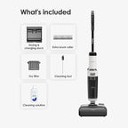 Tineco Floor ONE Stretch S6 Cordless Wet Dry Vacuum Cleaner, 180°Lay-Flat Smart Vacuum Mop, 40 Minutes Long Runtime 158℉ Flashdry Self-Cleaning, Dual-Sided Edge Cleaning Lightweight Floor Cleaner