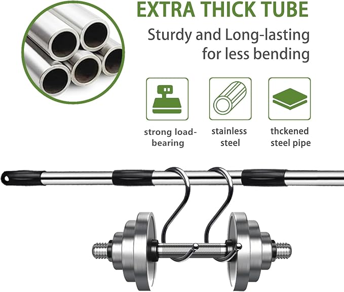 Weed Puller Tool, 78" Manual Weeder Remover Tool, 2 in 1 Stand Up Rake for Garden