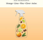 Fresh Wave Orange Scent Odor Eliminator Spray & Air Freshener, 24 fl oz. | Odor Absorber for Home, Furniture, Fabrics & Trash | Safer Odor Relief