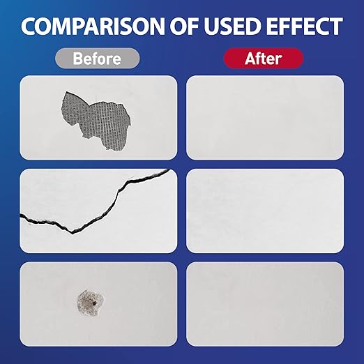 Drywall Repair Kit,2 Pack Wall Mending Agent,Wall Spackle with Scraper, Wall Surface Hole Fill Quick and Easy Solution