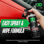3D LVP Interior Cleaner - Removes Dirt, Grime, Grease, Oil & Stains from Leather, Vinyl & Plastic - Great for Seats, Steering Wheels, Door Panels, Dashboards - Car, Office, Home Use - 1 Gallon