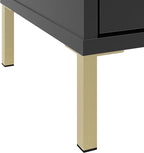 Bush Home Essence 4 Cube Organizer, Living Room Furniture, Essence Collection, Black Stipple