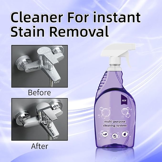 Spray Oven Cleaner, Clean Spray Cleaner for Ovens, All-Purpose Cleaners for Grill, Home, Kitchen, Bathroom, Multi-surface Cleaners with Concentrated Cleaning Tablets(12pcs)
