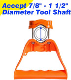 Back Saving Tool Handle Labor Saving Black, Shovel Handle Replacement for for Lawn and Garden Tools, Shovel Assist