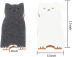 Kitchen Sponges Reusable, Cat Shape Dish Sponge for Washing Dishes, Non Scratch Sponges for Cleaning Dishwashing, Household Scrub Sponge Heavy Duty,4pack