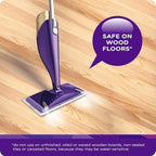 Swiffer WetJet Multi-Purpose Floor and Hardwood Cleaner Solution with Febreze Refill, Lavendar Vanilla and Comfort Scent, 1.25 Liter, OKpFMr 8 pack