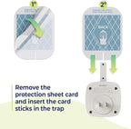 VEYOFLY Gnat Traps for House Indoor Refill, Fly Trap Indoor, Fruit Fly Traps for Indoors, Fly Catcher Indoor, Fly Trap, Plug in Catch for Fruit Flies, Moths, Gnats, Mosquito Trap (Pack of 10 Refills)