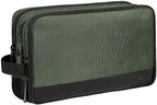 12-Inch Small Heavy Duty Tool Bag, 1680D Green Zippered Organizer with 3 Compartments & Multi-Pockets for Electricians, Mechanics, DIY, Grill & Camping Tools Storage, EDC Gear Utility Pouch