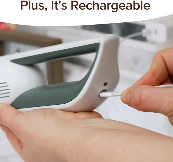 Duck Compact Cordless Vacuum by Horsepower, Ultra-Powerful, Strong Suction, AS-SEEN-ON-TV, Easy To Store, Rechargeable. Home, Auto, Pet Hair, Fits In Tiny Crevices, Includes Hose, Crevice Tool & Brush