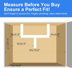 Under Sink Organizer, High Adjustable 2 Tier Under Sink Organizers and Storage, Slide Out Metal Cabinet Organizers, Pull Out Storage Drawer Shelf for Kitchen Bathroom Cabinet, White, 2 Pack