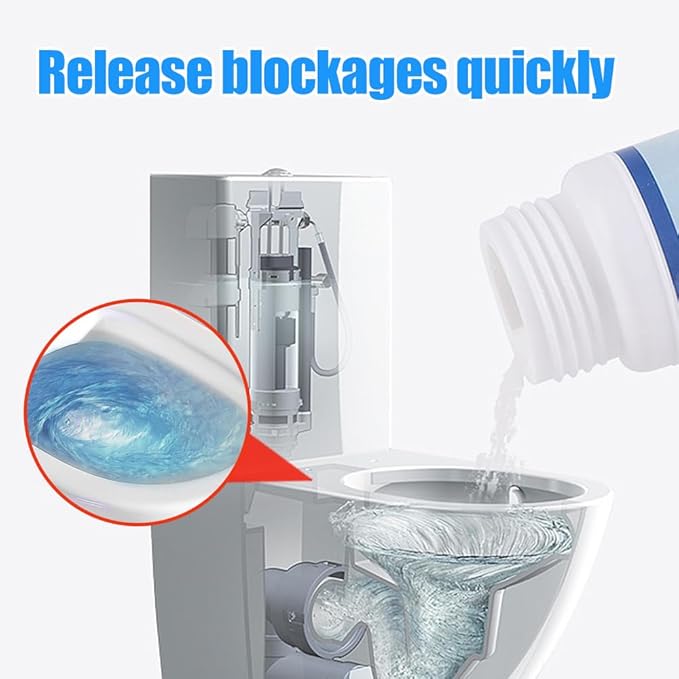 2026 Upgraded Sink and Drain Cleaner, Multi-functional Powerful Pipe Unclogging Agent Drains Cleaner Fast Foaming for Kitchen Toilet and Pipes Cleaning Tool (2Set)