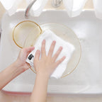 Homaxy 100% Cotton Waffle Weave Kitchen Dish Cloths, Ultra Soft Absorbent Quick Drying Dish Towels, 12 x 12 Inches, 24-Pack, White