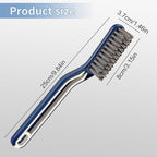 Crevice Cleaning Brush,Spring Cleaning 0rganization Multifunctional Grout Cleaning Supplies, Cleaning Tools for Household, Kitchen, Bathroom, Window, Vehicle, Faucets, Toilet (Blue)