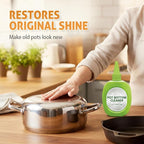 2026 New Pot Bottom Stain & Grime Remover, Stainless Steel Burnt Pot Cleaner, Stove Degreaser Heavy Duty Cleaner (2Pcs)