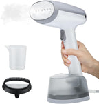 Steamer for Clothes Handheld Clothes Steamer 1300W Portable Garment Steamer Auto Shut-off 20-Second Fast Heat-up with Adjustable Steam 12.34oz Detachable Water Tank for Home Office Travel