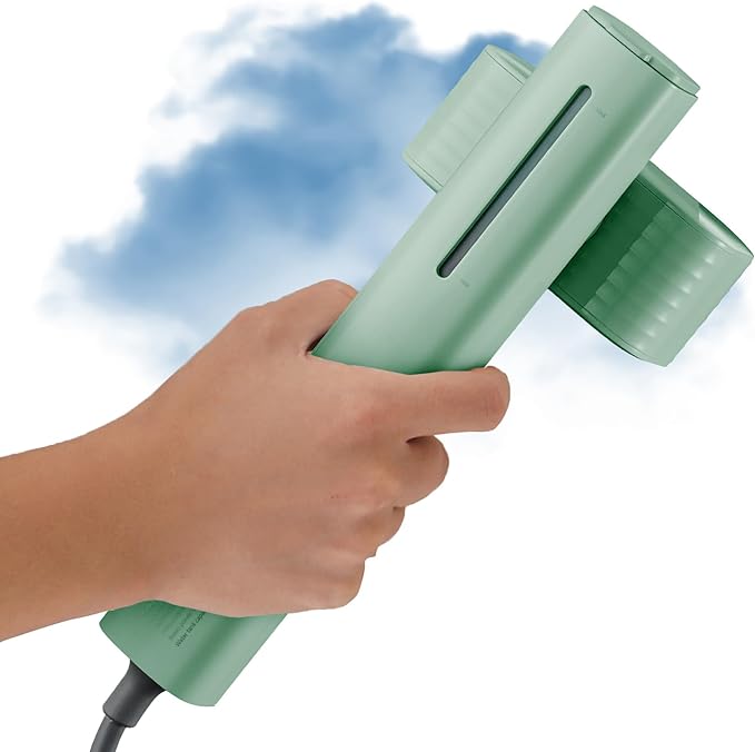 Portable Steamer for Clothes, Professional Handheld Garment Steamer 15s Fast Heat-up, 70ml Water Tank, 900W Mini Steam Iron for Home and Travel