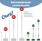 KN Flax Aegis Giant Pet & Home Lint Roller Pet Hair Large Lint Roller with Extendable Long Handle, 6.3” Width with 240 Adhesive Extra Sticky Sheets for Furniture Carpet Floor and Curtains