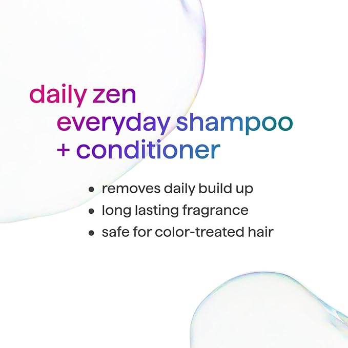 Method Everyday Shampoo, Daily Zen with Cucumber, Green Tea, and Seaweed Scent Notes, Paraben and Sulfate Free, 14 oz (Pack of 1)
