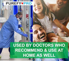 Purefypro Disinfectant Spray (500ml, 2pk) Purefypro Disinfectant Spray (1.7oz, 6 Pack) - No Rinse. No Residue. Kills 99.9999% Norovirus, Flu Virus, and Fungi, Drug Resistant Germs.