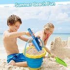 3 PCS Thick 9" Beach Shovel Spade Scoop Trowel Sand Toys for Kid Toddler Adult, Plastic Heavy Duty Garden Digging Planting Shovel Tool Kit Sandbox Toys Gift Set Party Favor