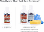 CLEAN MY STEEL Stainless Steel Rust Remover – NSF Approved Non-Toxic Rust Stain Remover Gel for Appliances, Sinks, Grills, Marine & Commercial Equipment (4 oz)