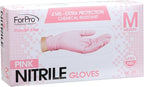 ForPro Disposable Nitrile Gloves, Chemical Resistant, Powder-Free, Latex-Free, Non-Sterile, Food Safe, 4 Mil