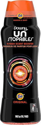 Downy Unstopables in-Wash Scent Booster - Tide Original Scent - Net Wt. 5.7 OZ (162 g) Per Bottle - One (1) Bottle