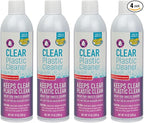 Invisible Glass 91014-4PK Clear Plastic Cleaner – Cleans and Protects Plastic on Electronics, Appliances, Eyewear, Cars, Trucks, RVs, Boats & More, Helps Prevent Fog and Static – 19 oz (Pack of 4)