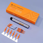 K&F Concept Lens Cleaning Pen Kit for APS-C Sensors, Multi-Function Cleaner Kit for Airpods Pro, Earbuds, Bluetooth Earphone Headphone Case, iPhone Charging Port, Earpods, Laptop