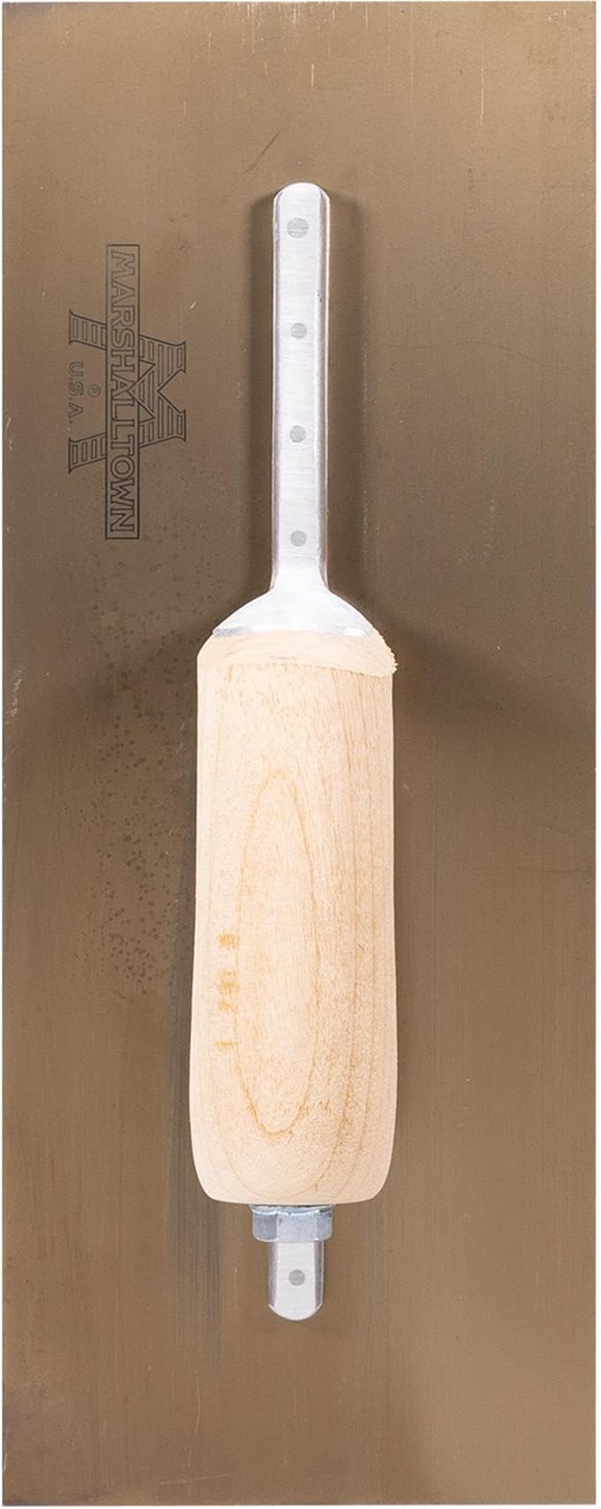 MARSHALLTOWN Curry Style Trowel, 13x5 Inches, Ideal for Plastering and EIFS, Made in the USA, 102CST